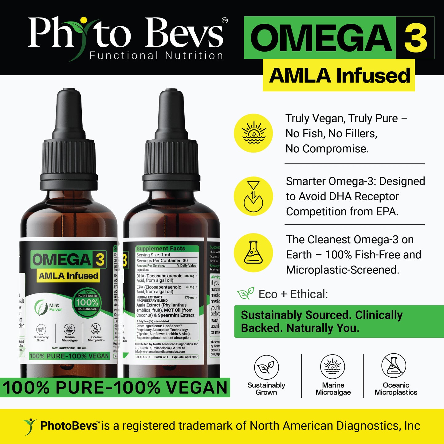 Omega-3 with AMLA infused Oil