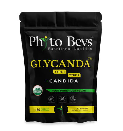 Glycanda Type 1 Type 2 Blood Sugar Candida Support