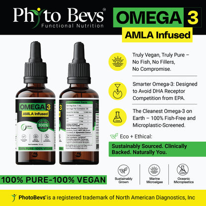 Omega-3 Algae Oil - AMLA infused
