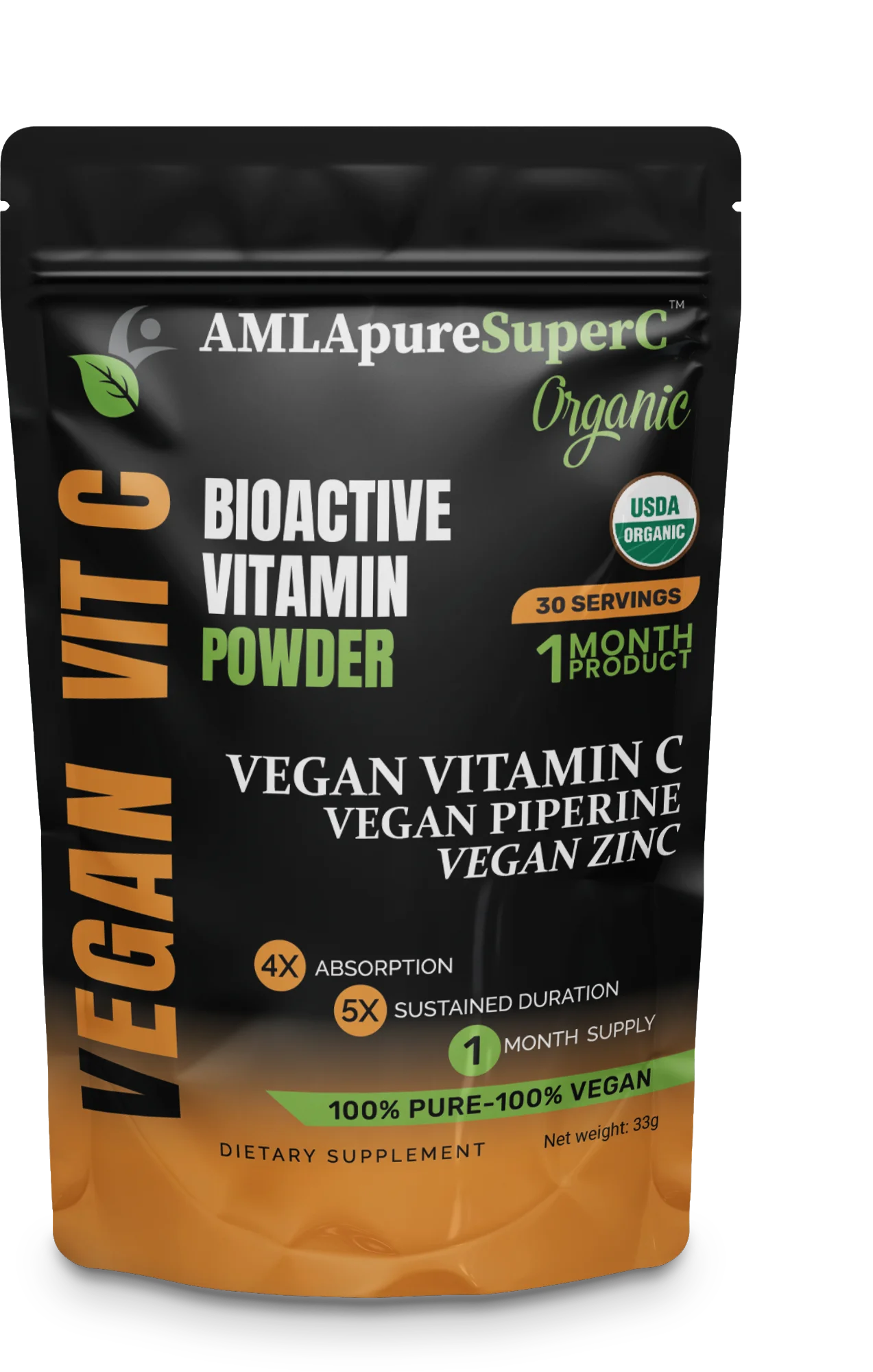 vegan organic usda powder